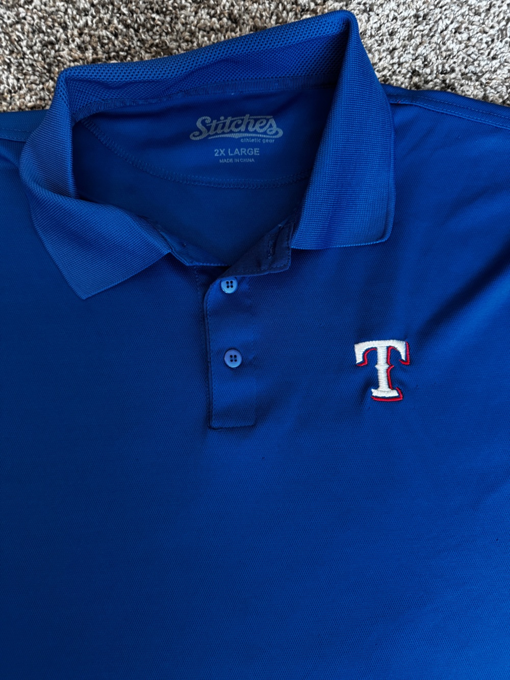 Texas Rangers Men’s Polo
